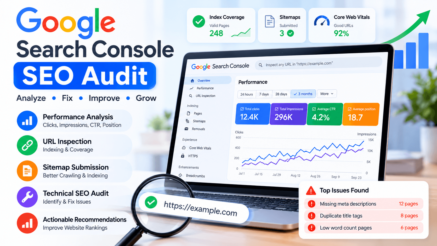 Google Search Console SEO Audit - Mayuresh Patil SEO and Digital Marketing project